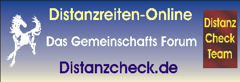 Das NEUE Gemmeinsame Distanzreiter Forum